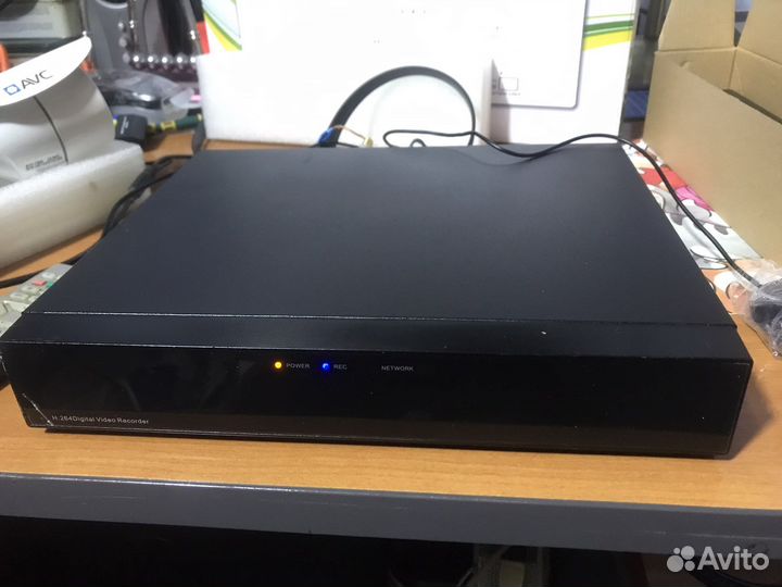 Видеорегистратор гибридный VS-A1008 с HDD 1 Tb