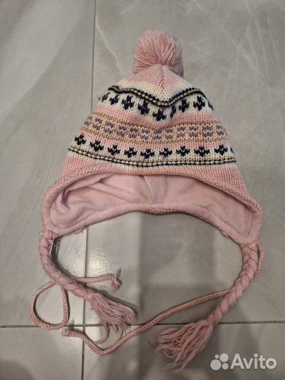 Шапка зимняя для девочки 48 50