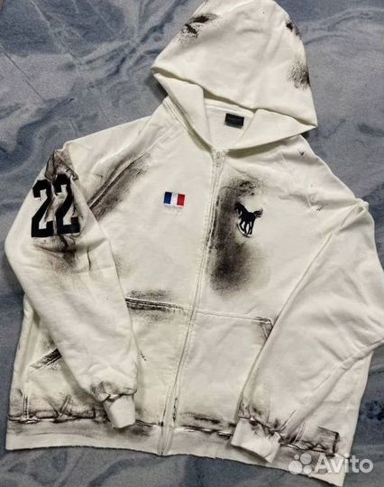 Зип худи Balenciaga x Polo Ralph Lauren 22 хит