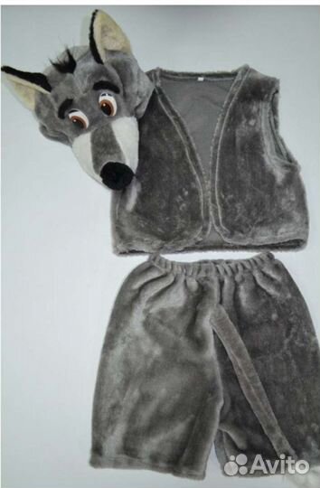 Новогодний костюм волка