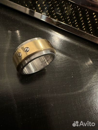 Мужское кольцо cartier