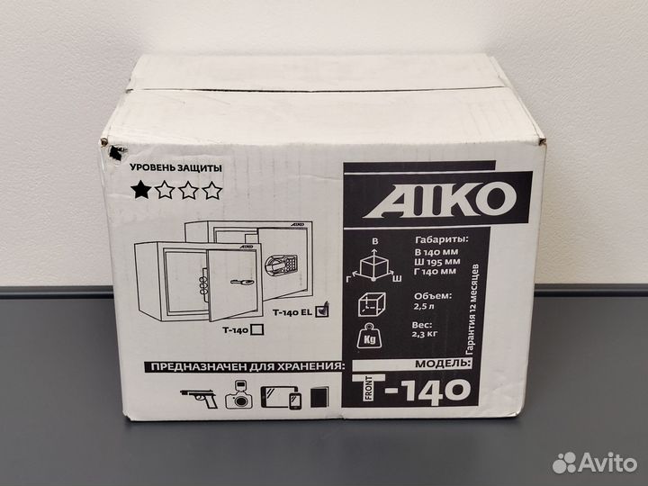 Сейф aiko T-140 EL