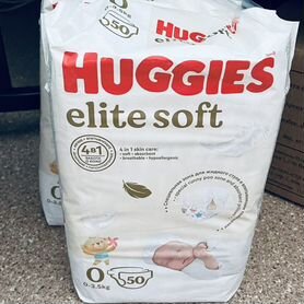 Подгузники huggies elite soft 0