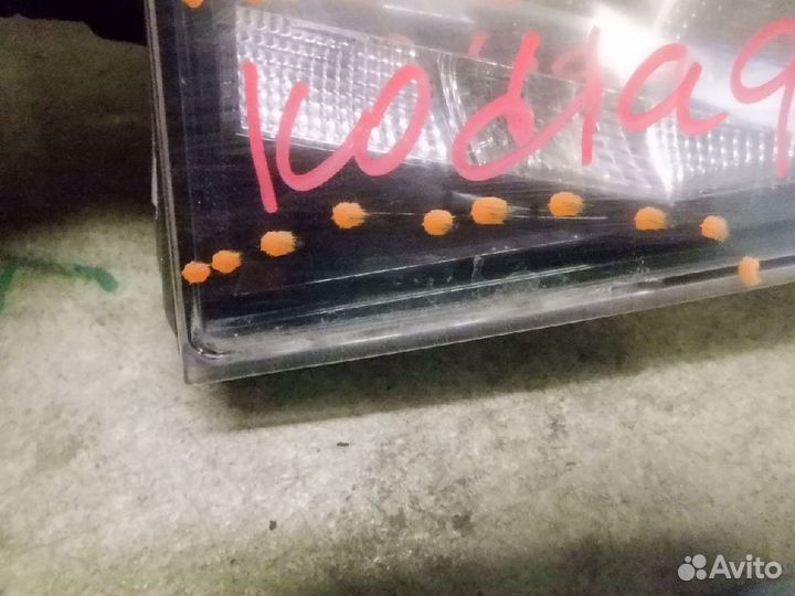 1201424 skoda kodiaq фонарь задний левый внутренний 2021