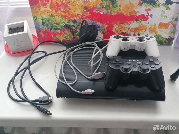 Sony playstation 3 super slim 500gb прошитая