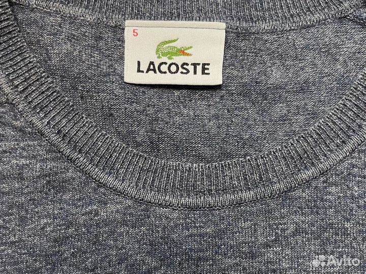 Lacoste M Мужской Хлопковый Джемпер Оригинал