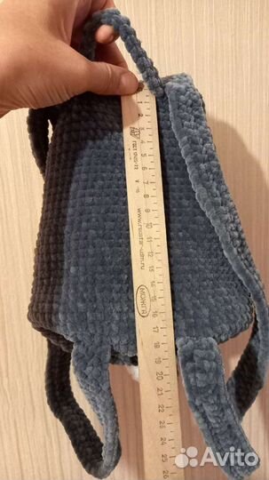 Рюкзак детский, плюшевый