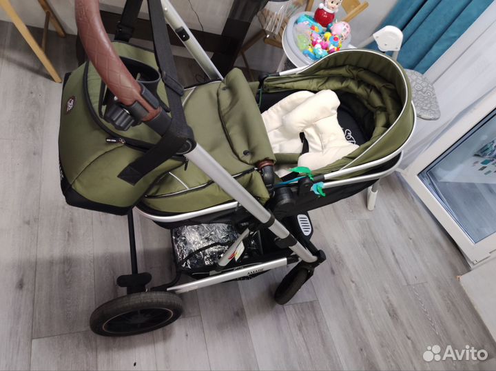 Детская Коляска трансформерSweet Baby Amare Olive