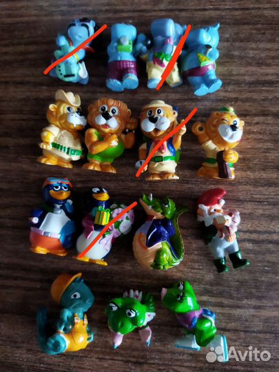 Игрушки из киндеров