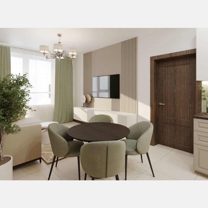 2-к. квартира, 51 м², 4/12 эт.