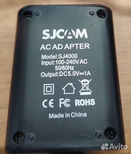 Sjcam аккумулятор и зарядка