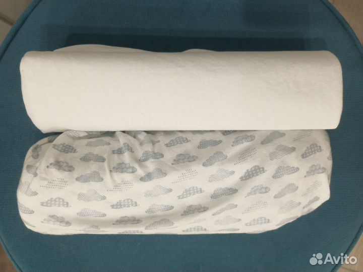 Простыни для корзины и колыбели Mothercare
