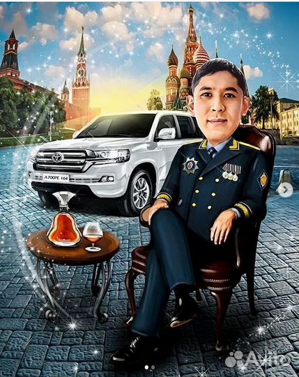 Шарж по фото за 1 день