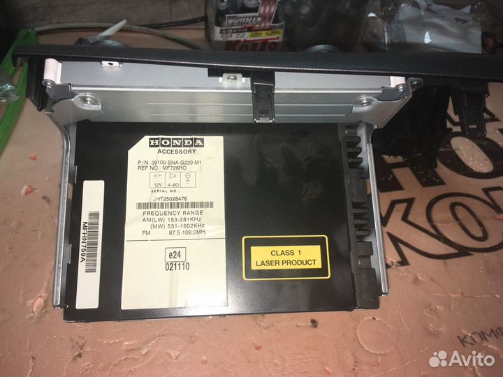 Магнитола (головное устройство) Honda Civic 4D