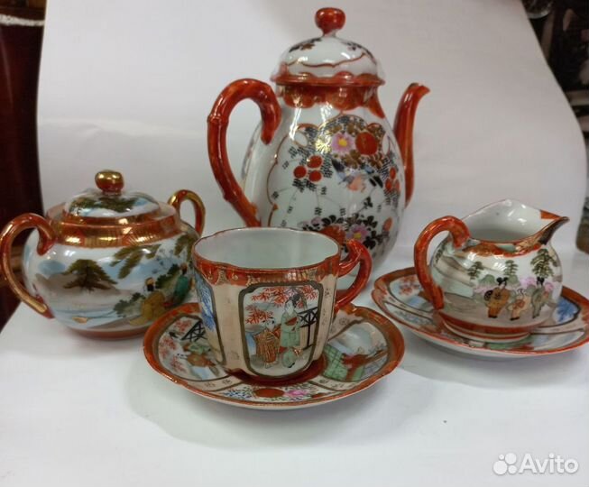 Кофейный сервиз старый Китай