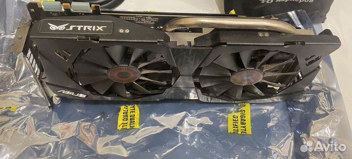 Видеокарта Asus Strix OC GTX 970 4gb