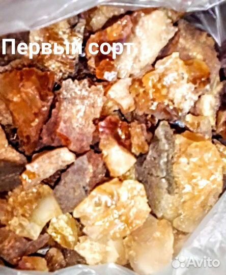 Окаменелая смола