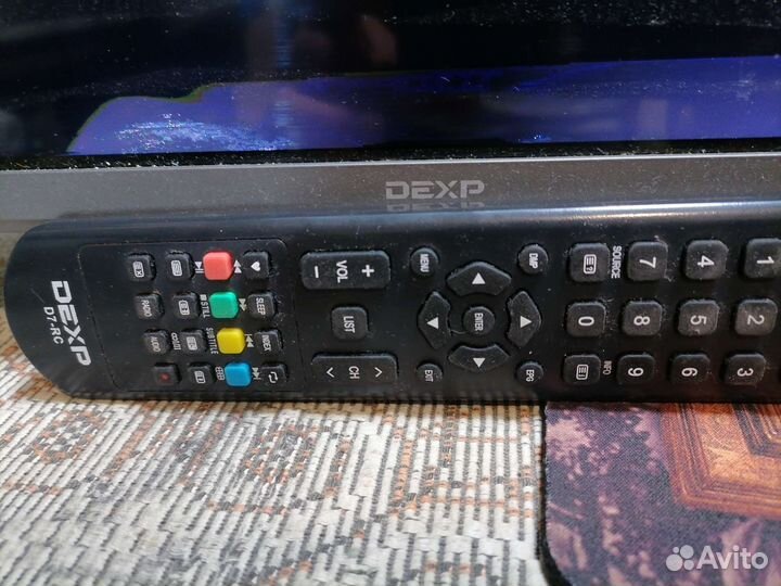 Пульт D7-RC телевизора Dexp