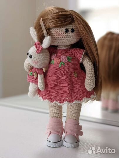 Интерьерная кукла ручной работы в стиле Тильда