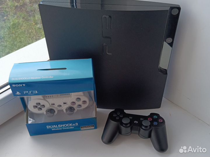 Sony PS3 slim прошитая 23 игры