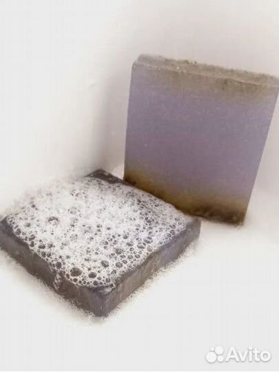 Мыло ручной работы с лавандой