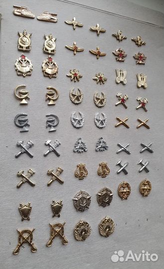 Эмблемы родов войск СССР. Полная подборка