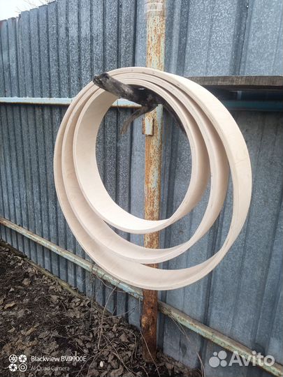 Обечайка для бубна. (обод для бубна)