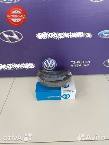 Колодки барабанные Hyundai Solaris/Kia Rio (11-17)