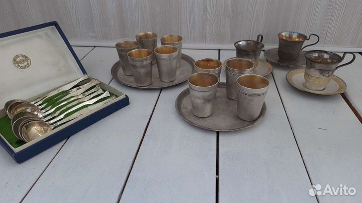 Посуда из мельхиора СССР