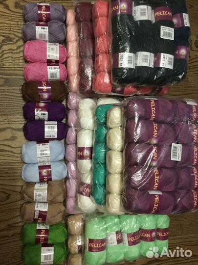 Пряжа нитки для вязания хлопок