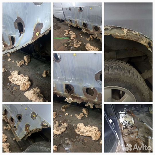 Сварочные кузовные работы