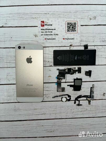 Разбор iPhone 5s/iPhone SE