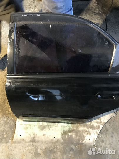 Дверь задняя левая Kia spectra