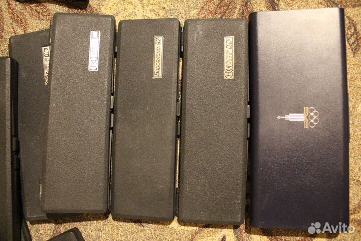 Футляры-Красная книга,Барселона,Олимпиада 80