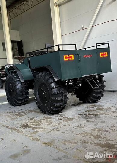 Переломка Grizzly (Снегоход - Болотоход)