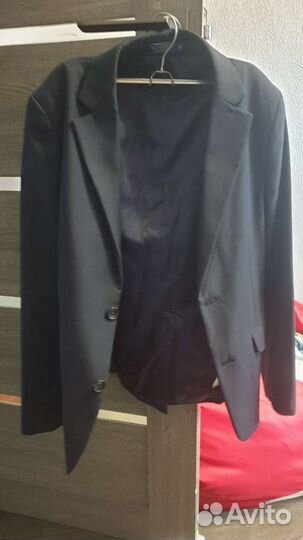 Пиджак школьный для мальчика 152