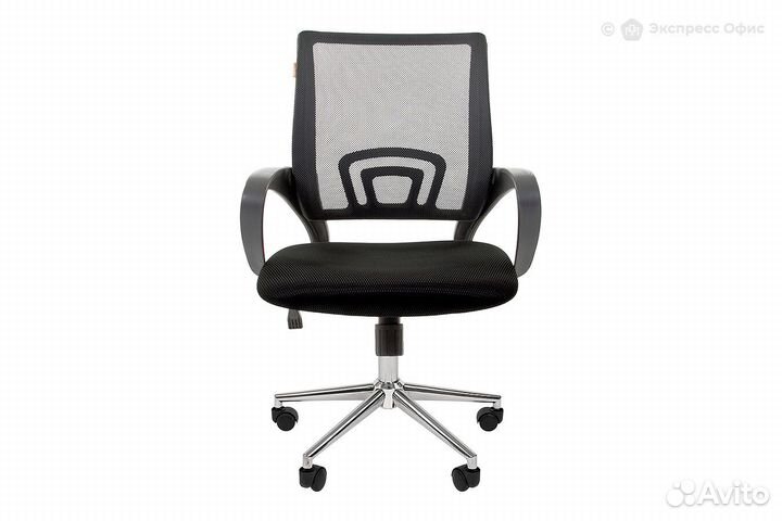 Кресло офисное Chairman 696 хром new