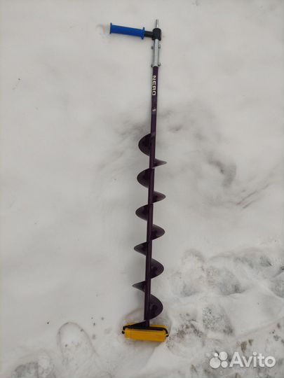 Шнек для ледобура под шуруповерт 130