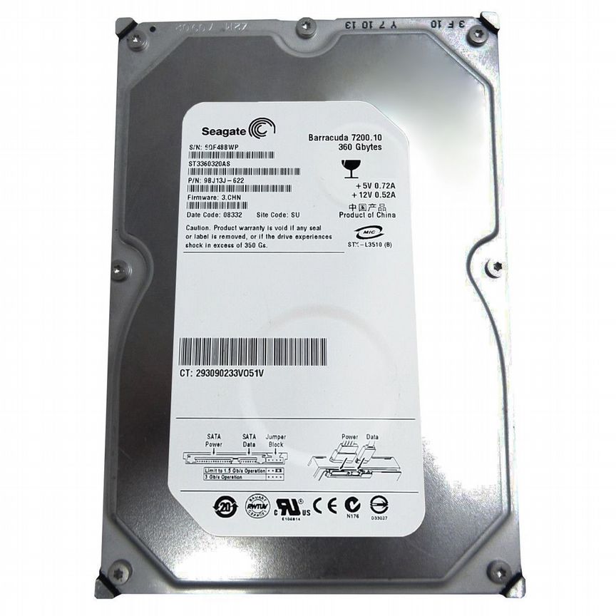 [ST3360320AS] Жесткий Диск Seagate 360gb Sata3,5 St3360320as