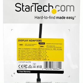 Адаптер StarTech cdp2dp14ucpb USB-C - Thunderbolt