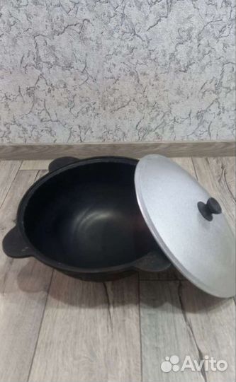 Чугунный казан 10 лит