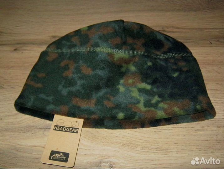 Шапка флисовая Helikon-Tex Flecktarn тактическая