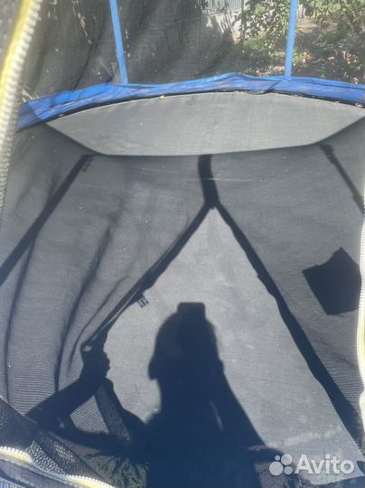 Батут с сеткой диаметр 305 бу