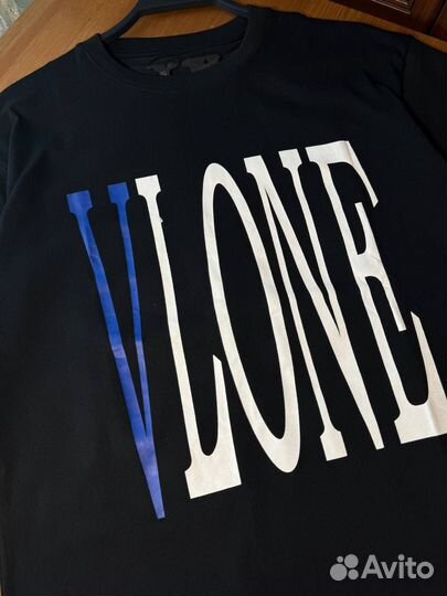 Футболка мужская Vlone черная новая S-XL