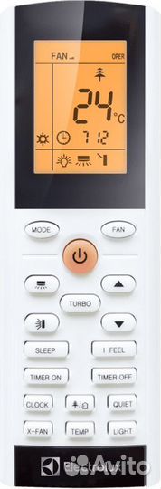 Настенный внутренний блок мульти сплит системы Electrolux eacs/I-18 HP FMI/N8 ERP