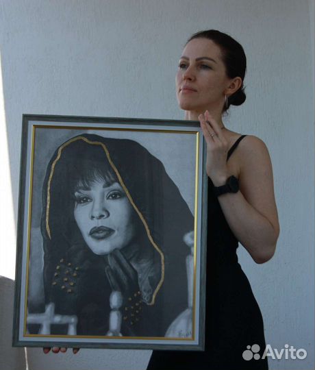 Картина в интерьер графика