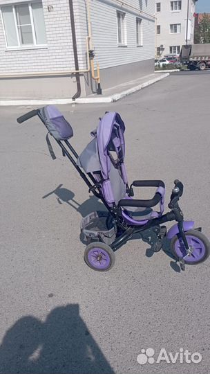 Детский велосипед-коляска Vivat