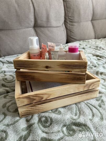 Деревянные ящички для хранения