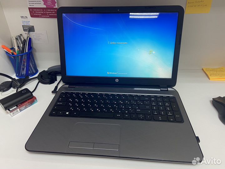 Ноутбук hp AMD e1-6010 8Gb ssd-240