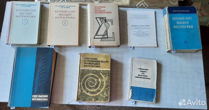 Книги по высшей математике